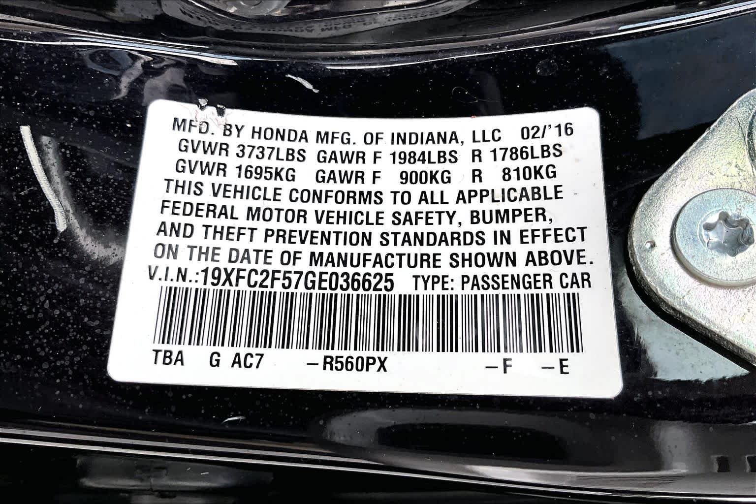 Used 2016  Honda LX image 36