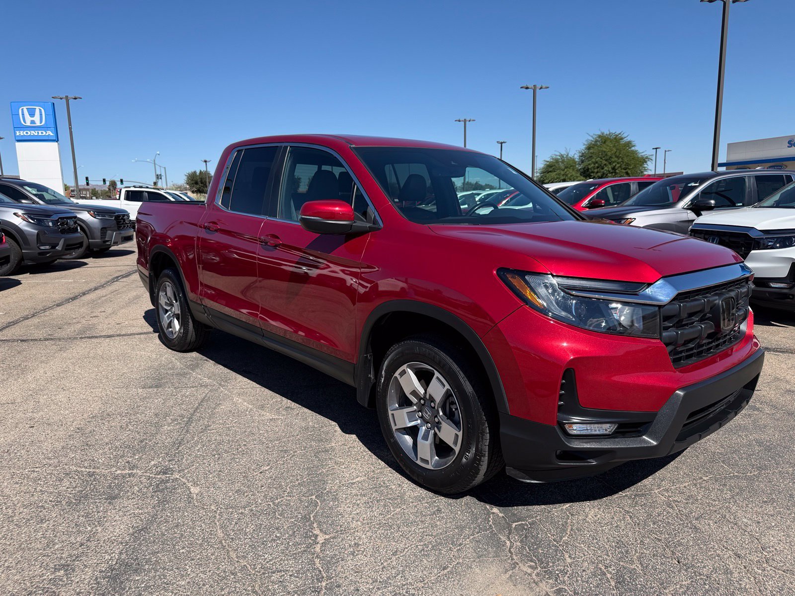 Used 2024 Radiant Red Metallic II Honda AWD RTL image 3