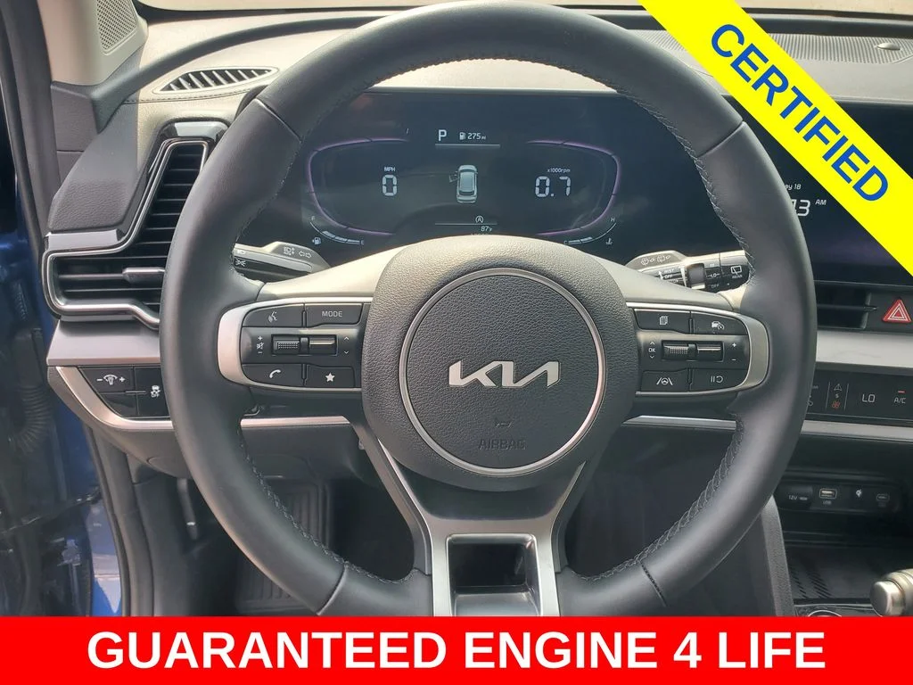 Certified Used 2025 Blue Kia EX image 12
