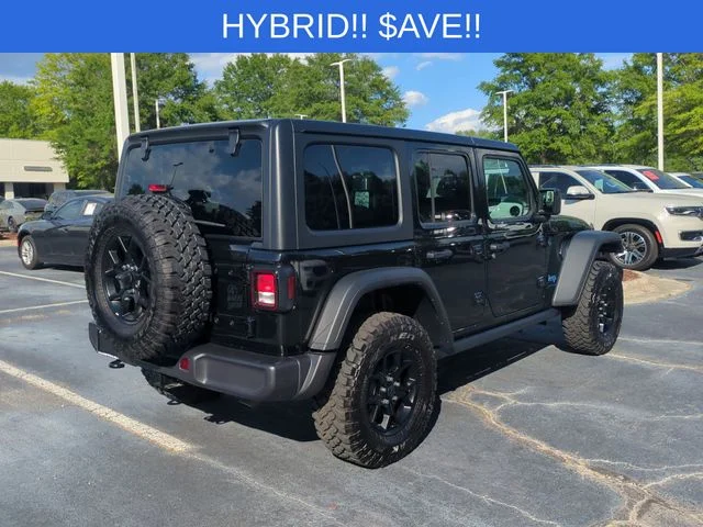 Used 2025 Black Jeep Willys 4xe image 5