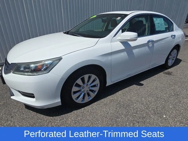Used 2014 White Honda EX-L image 3