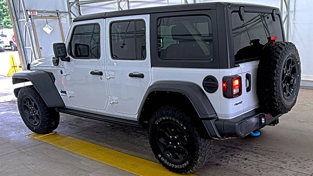 Used 2023 White Jeep Willys 4xe image 4