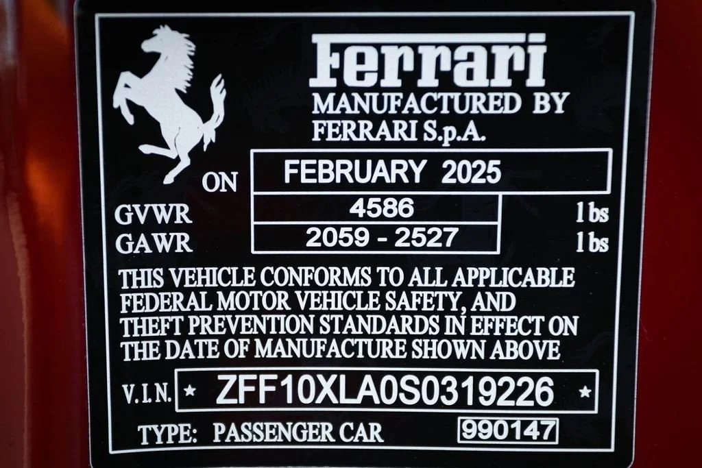 Certified Used 2025 Rosso Mugello Ferrari Base image 53