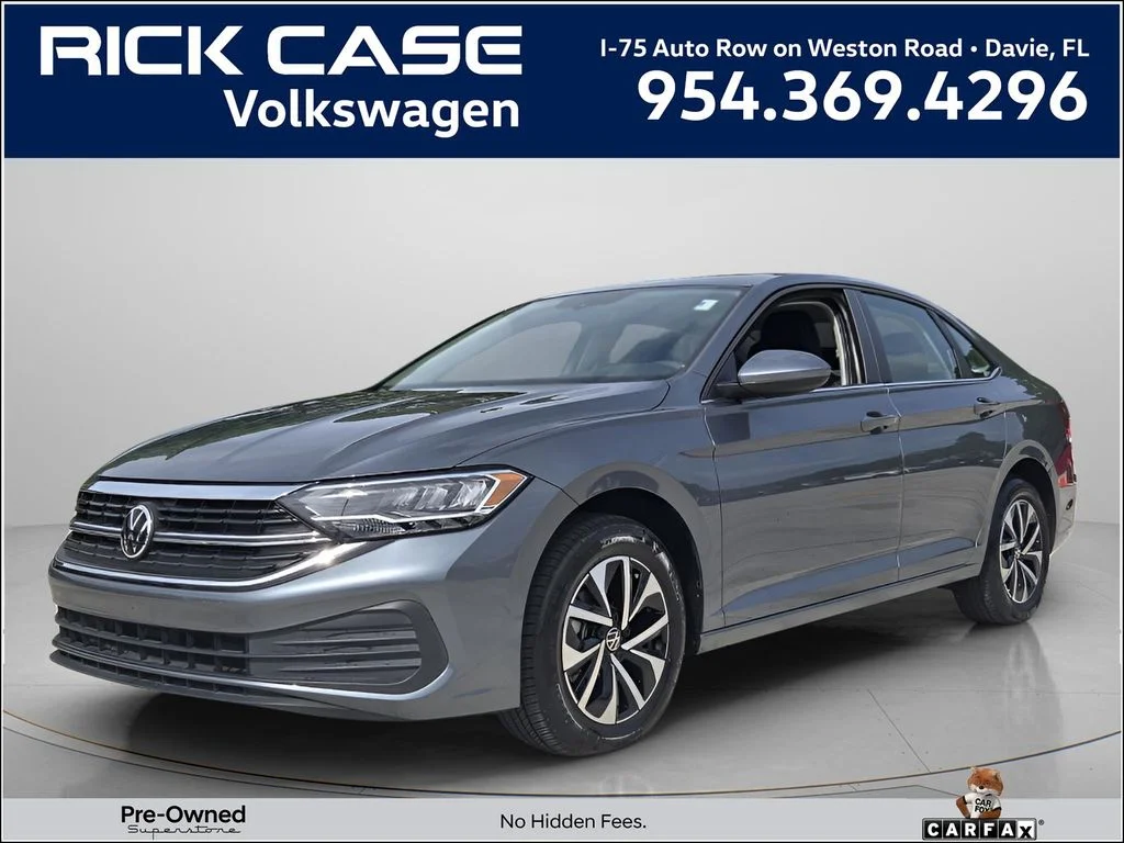 Certified Used 2023 Gray Volkswagen 1.5T S image 1
