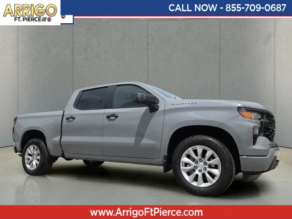 Used 2024 Slate Gray Metallic Chevrolet Custom image 1