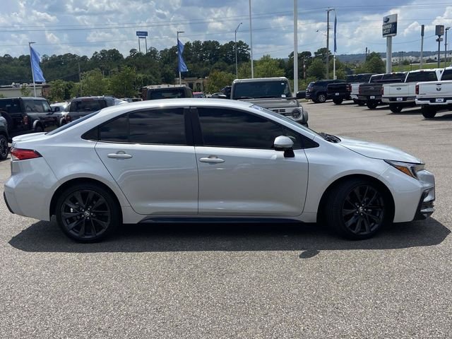 Certified Used 2024 Silver Toyota SE image 2