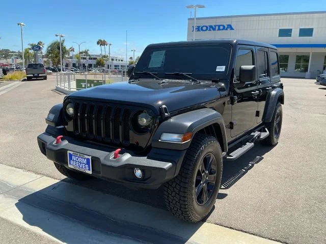 Used 2021 Black Clearcoat Jeep Unlimited Sport Altitude image 9