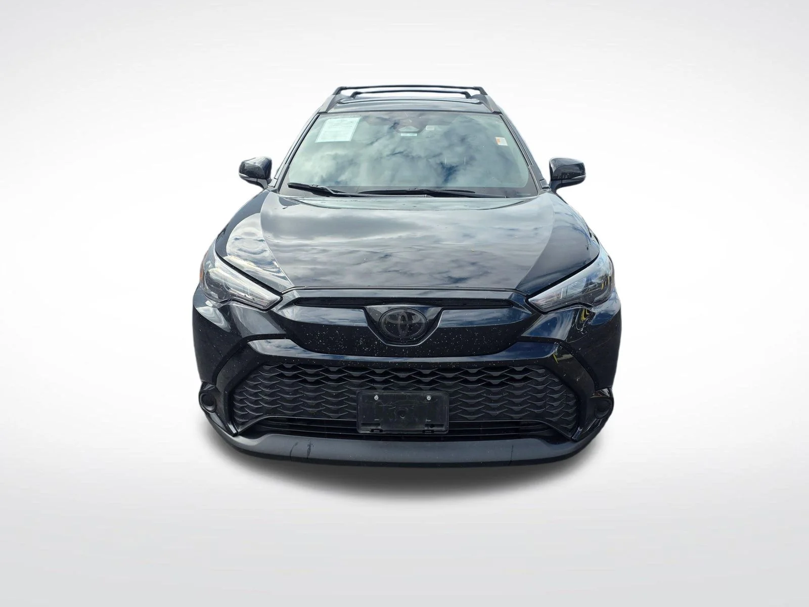 Used 2025 Jet Black Toyota Hybrid Nightshade image 3