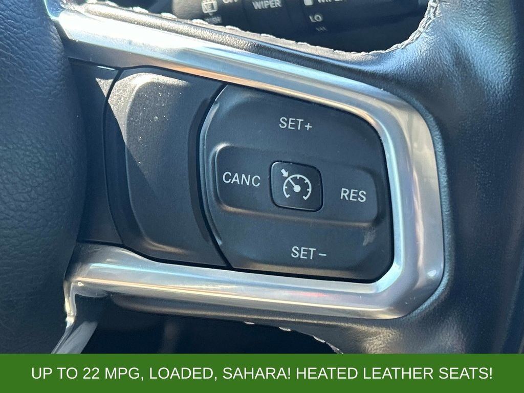 Used 2021 White Jeep Unlimited Sahara image 21