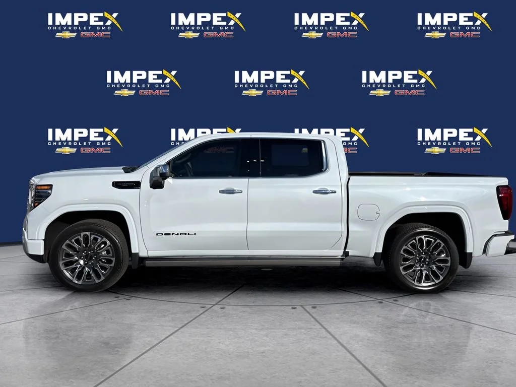 New 2026 Glacier White Tricoat GMC Denali Ultimate image 2