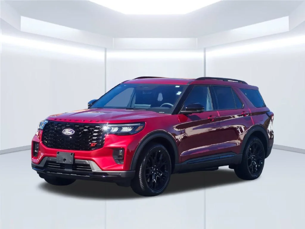 New 2027 Ruby Red Metallic Tinted Clearcoat Ford ST image 2