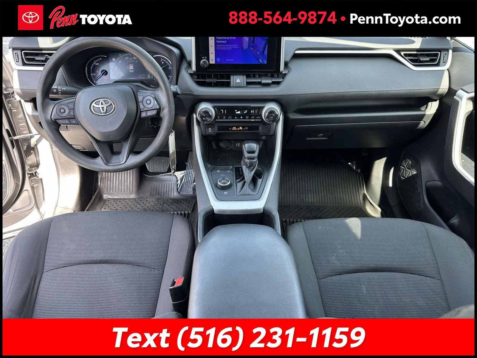 Used 2023 SILVER SKY METALL Toyota Hybrid LE image 20