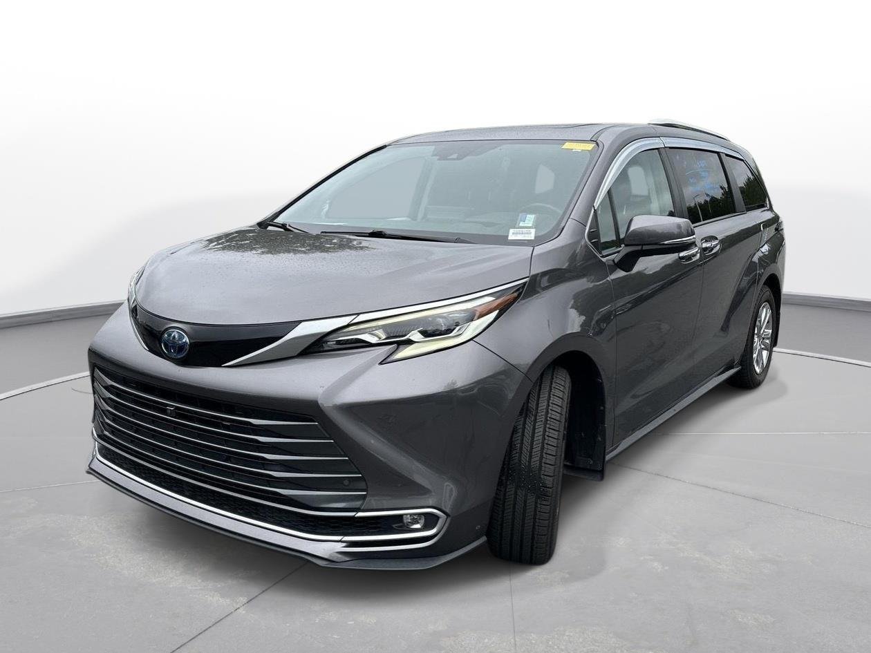 Used 2023 Predawn Gray Mica Toyota Platinum 7-Passenger image 2