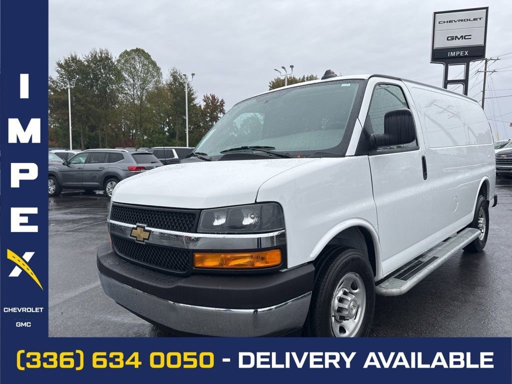 Summit White 2023 Chevrolet Express Cargo 2500 RWD Van Rear-Wheel Drive