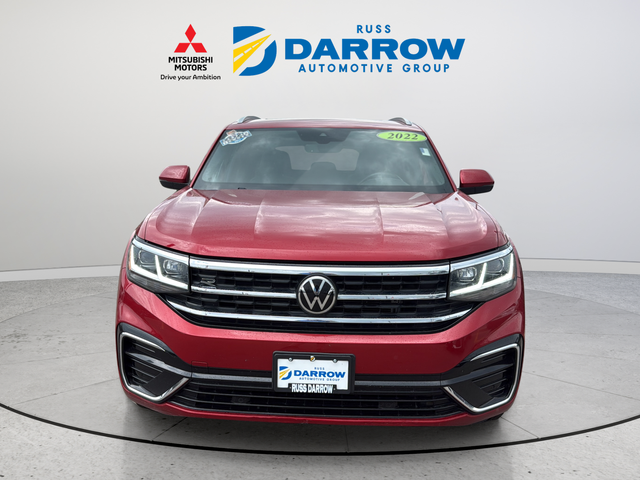Used 2022 Blue Volkswagen 3.6L V6 SEL R-Line image 8
