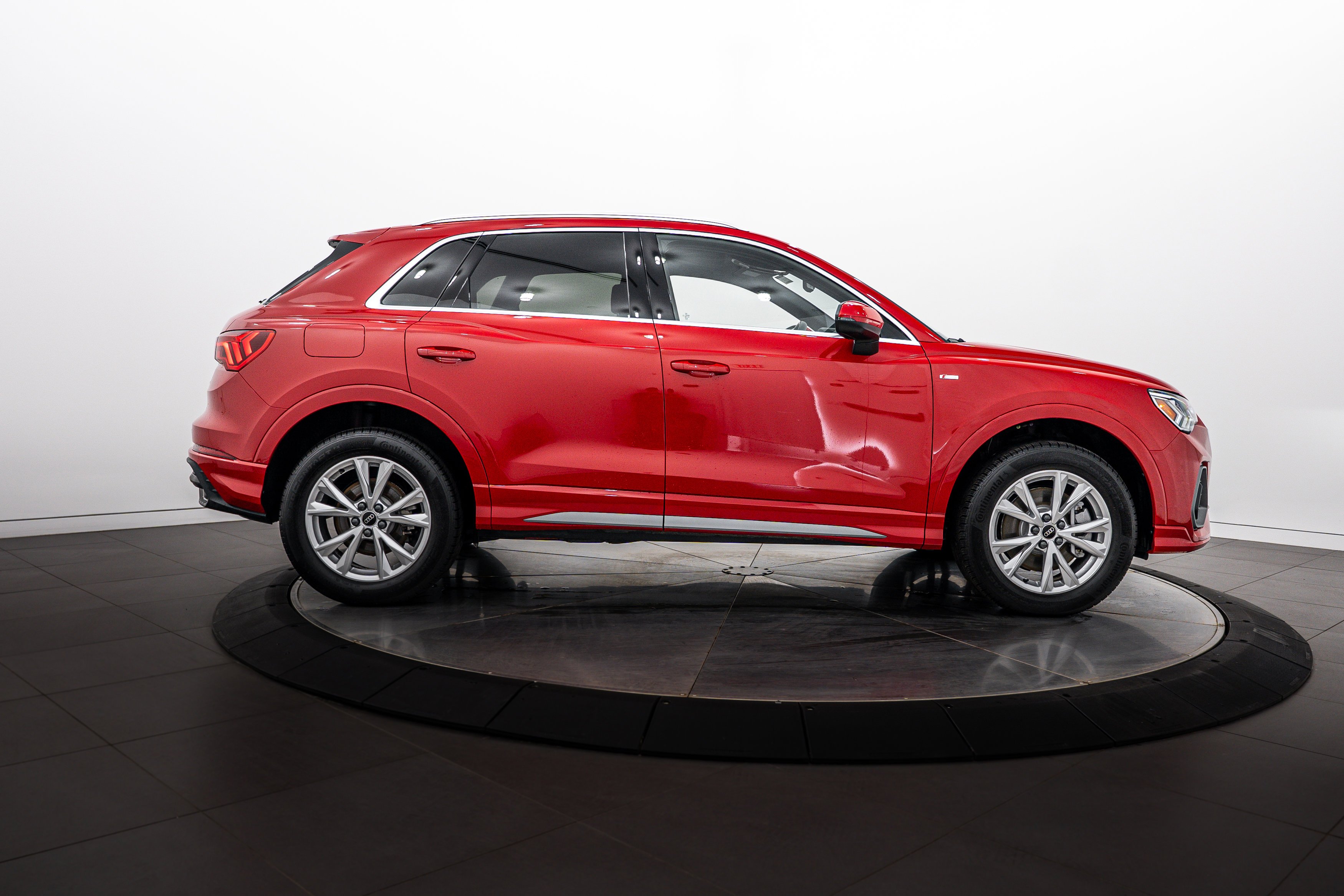 Used 2025 Progressive Red Metallic Audi S line Premium Plus image 3
