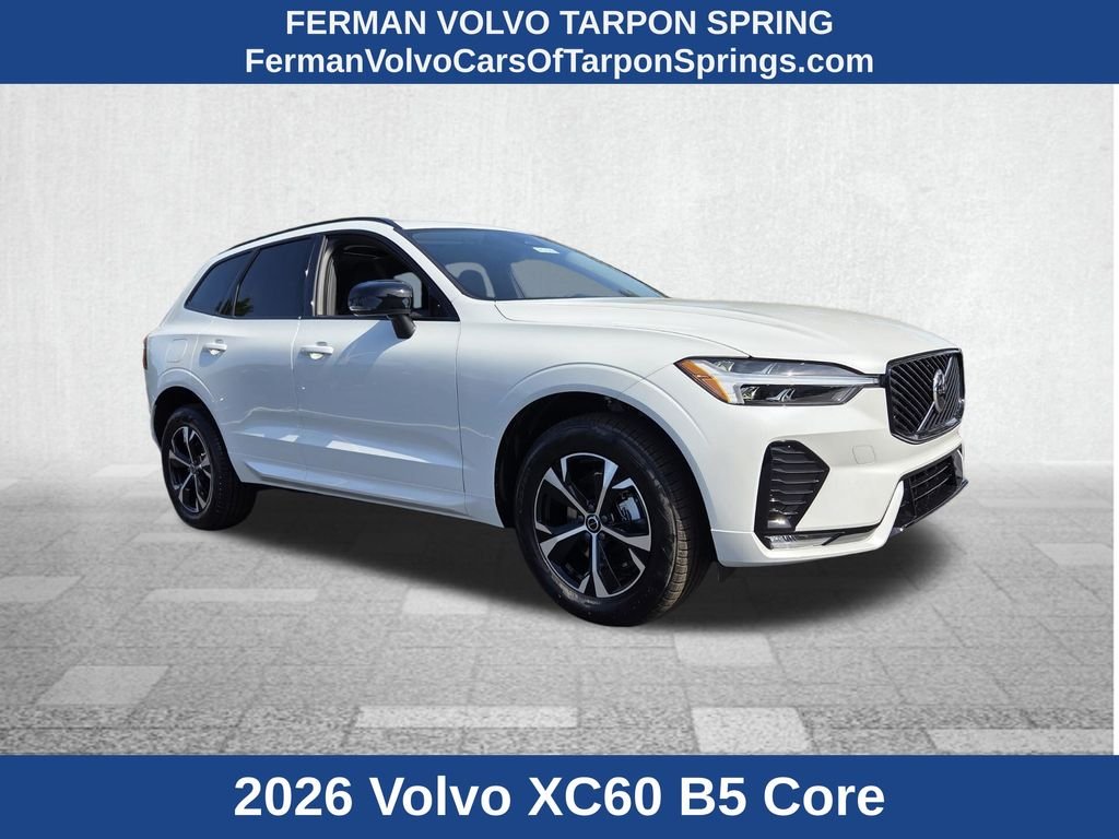New 2026 Crystal White Volvo Core image 1