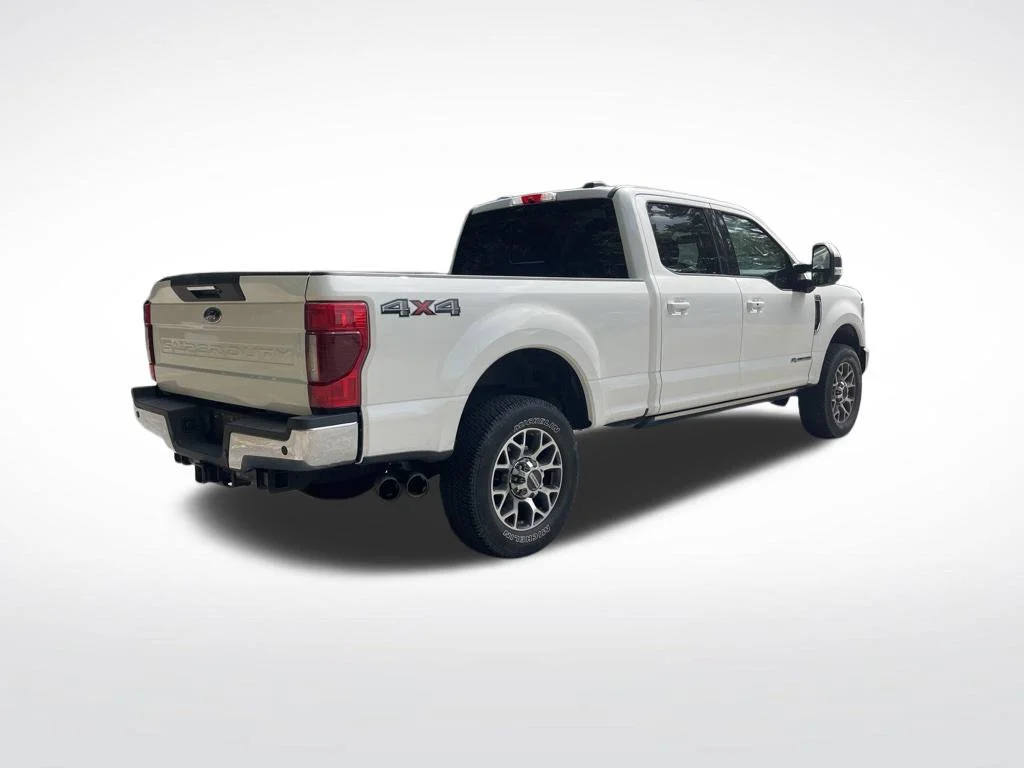 Certified Used 2020 White Ford Lariat image 4