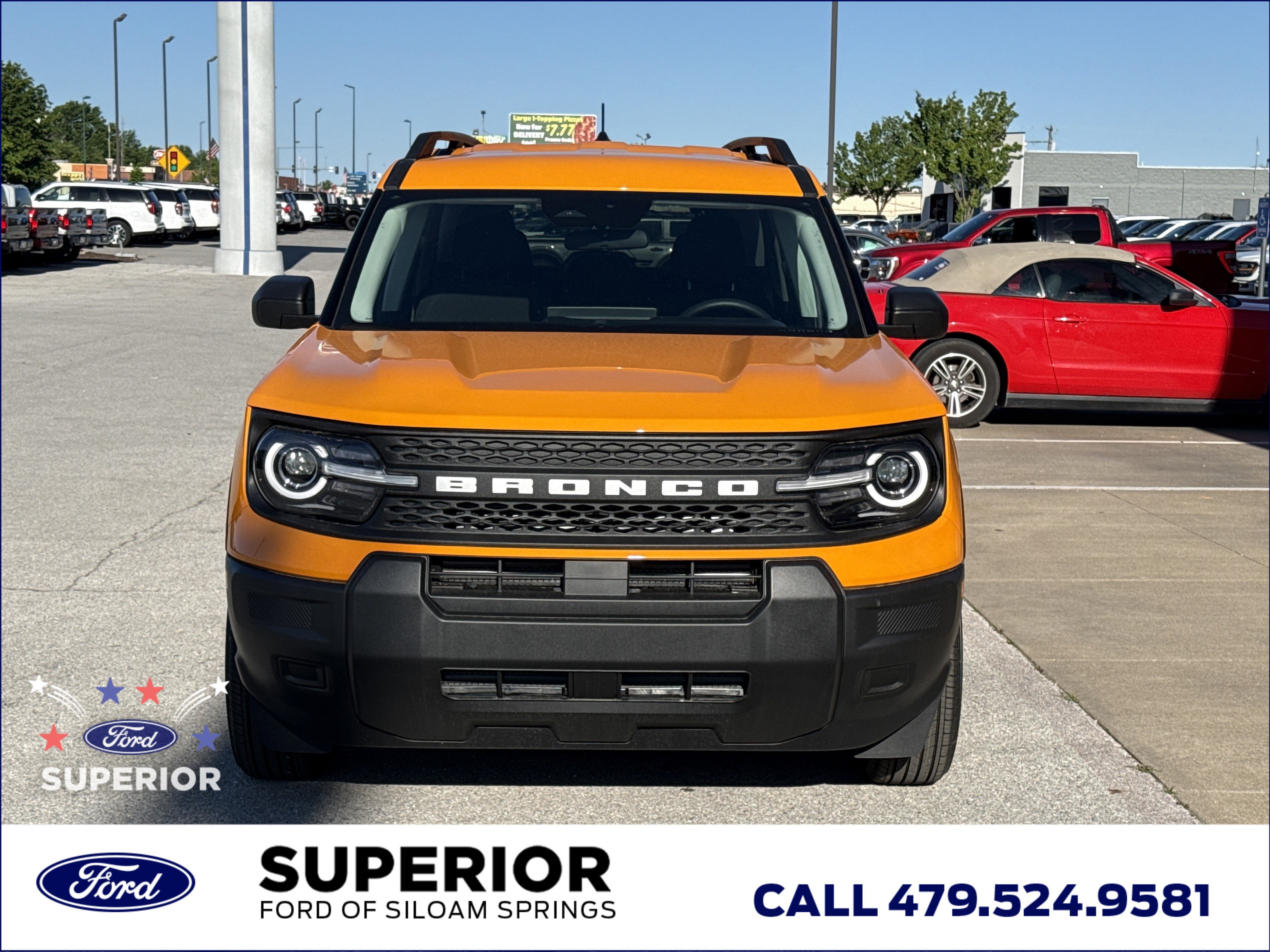 New 2026 Orange Fury Metallic Tri-Coat Ford Big Bend 4WD image 11