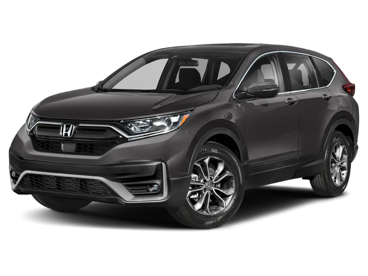 Used 2021 Modern Steel Metallic Honda AWD EX image 1