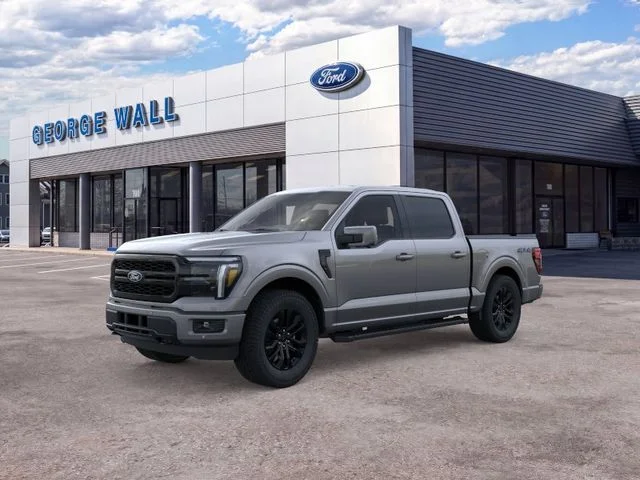 New 2026 Carbonized Gray Metallic Ford Lariat® image 1