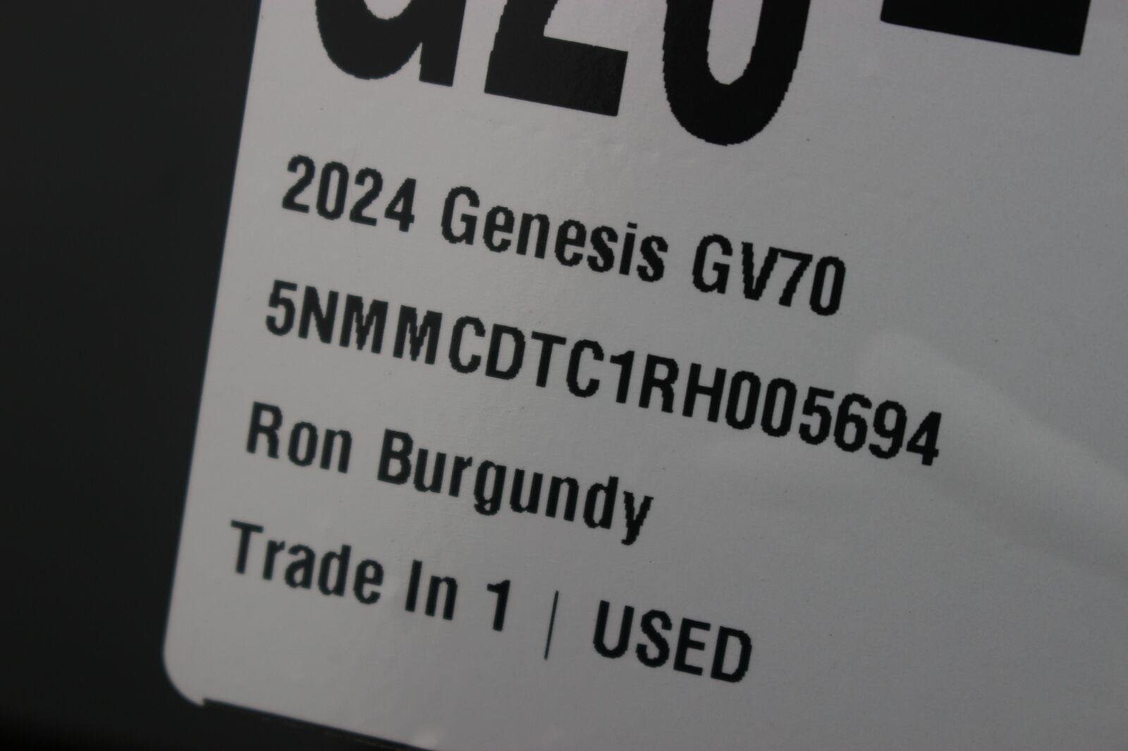 Used 2024 Ron Burgundy Genesis 3.5T Sport image 42