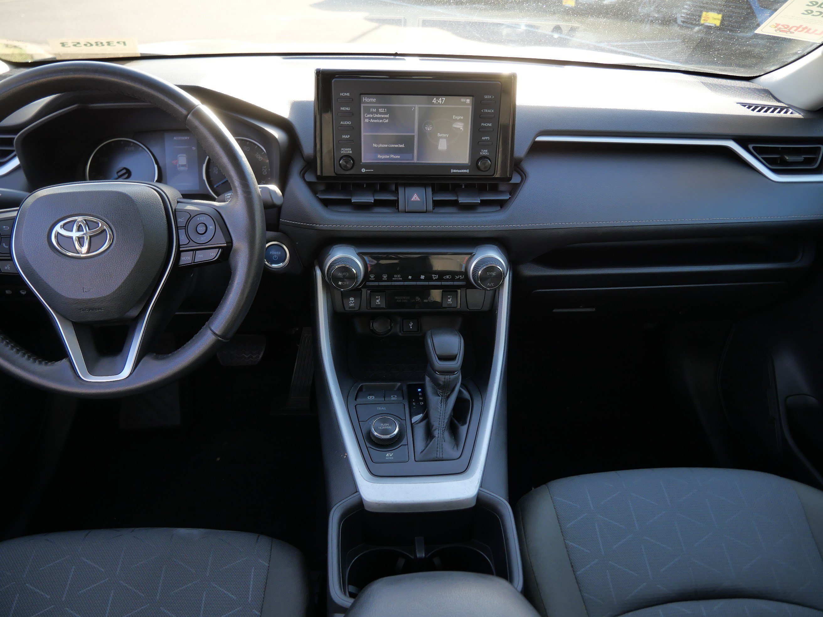 Certified Used 2022 Lunar Rock Toyota Hybrid XLE image 11