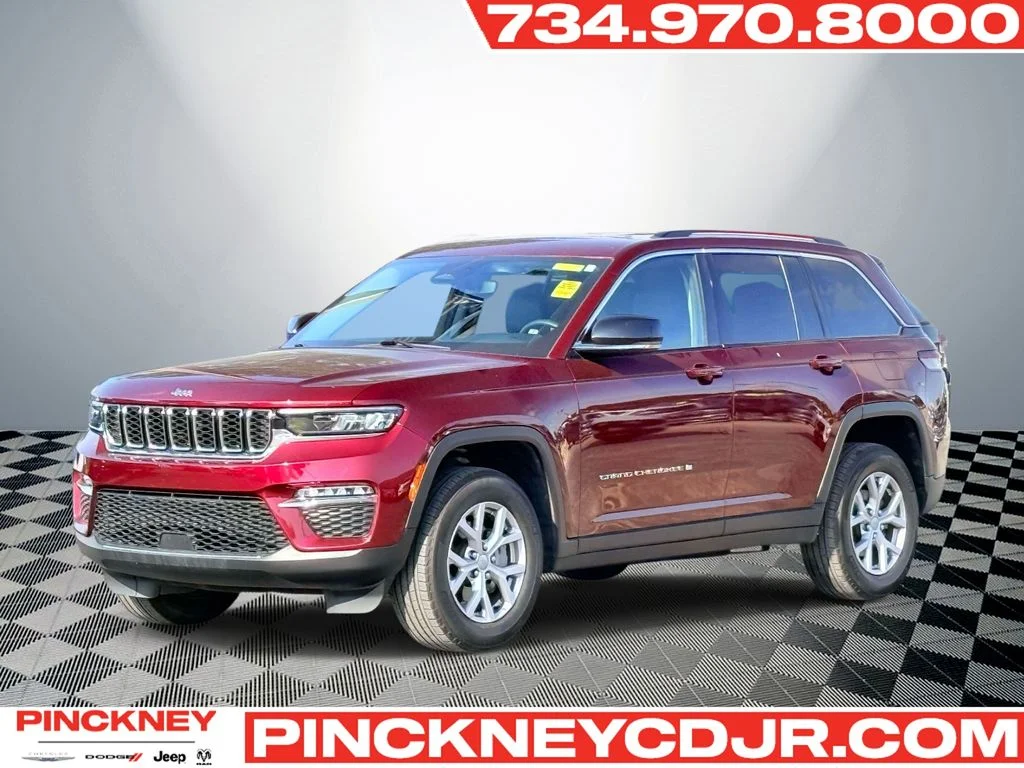 Used 2022 Red Jeep Limited image 1