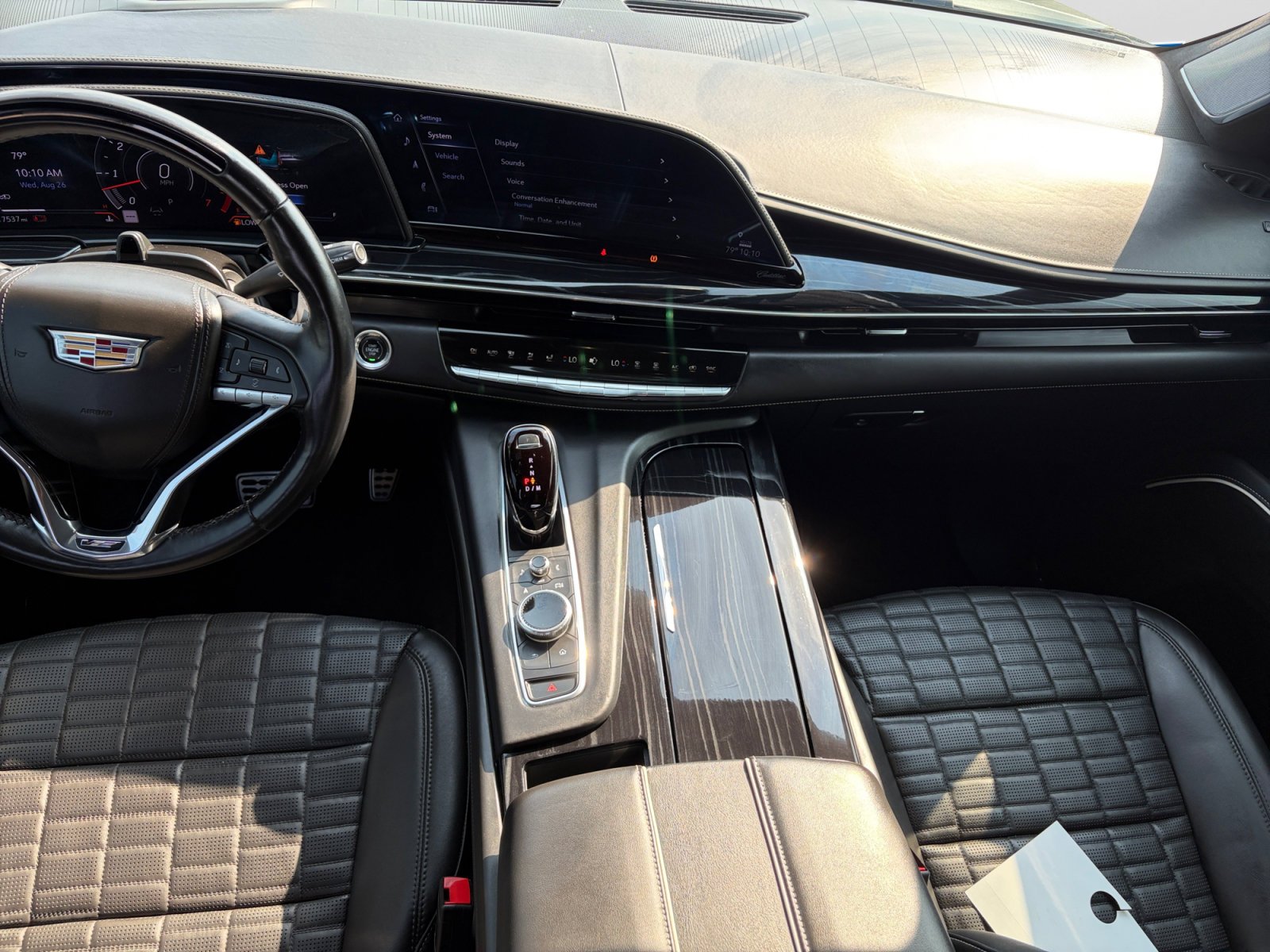 Used 2023 Dark Emerald Metallic Cadillac AWD V-Series image 12