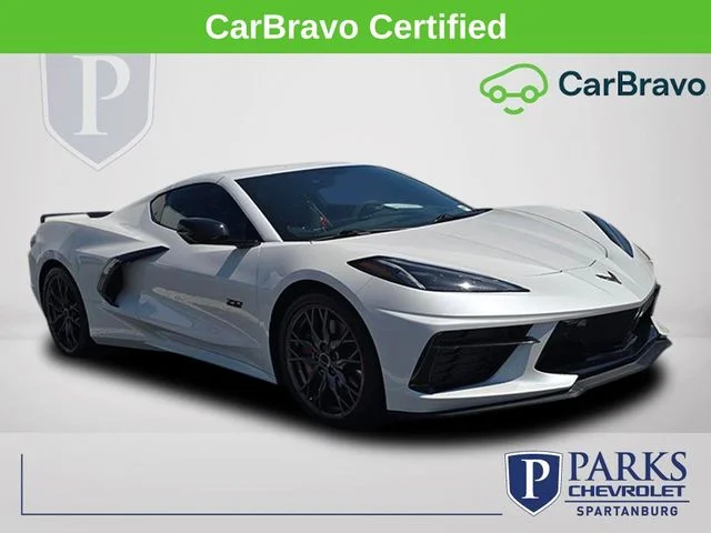 Used 2023 White Chevrolet Stingray image 1