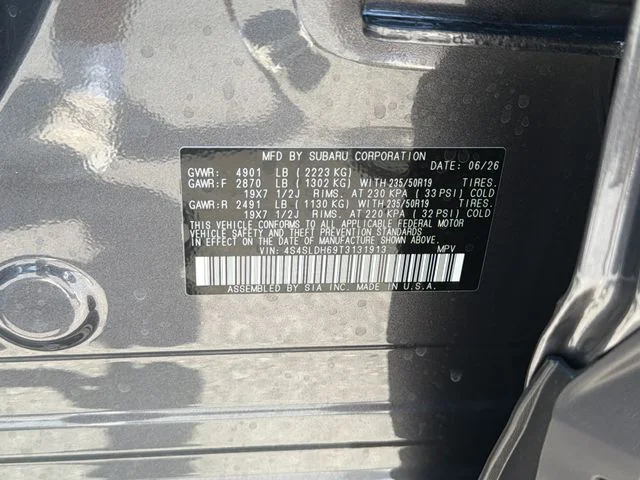 New 2026 Gray Subaru Sport image 26