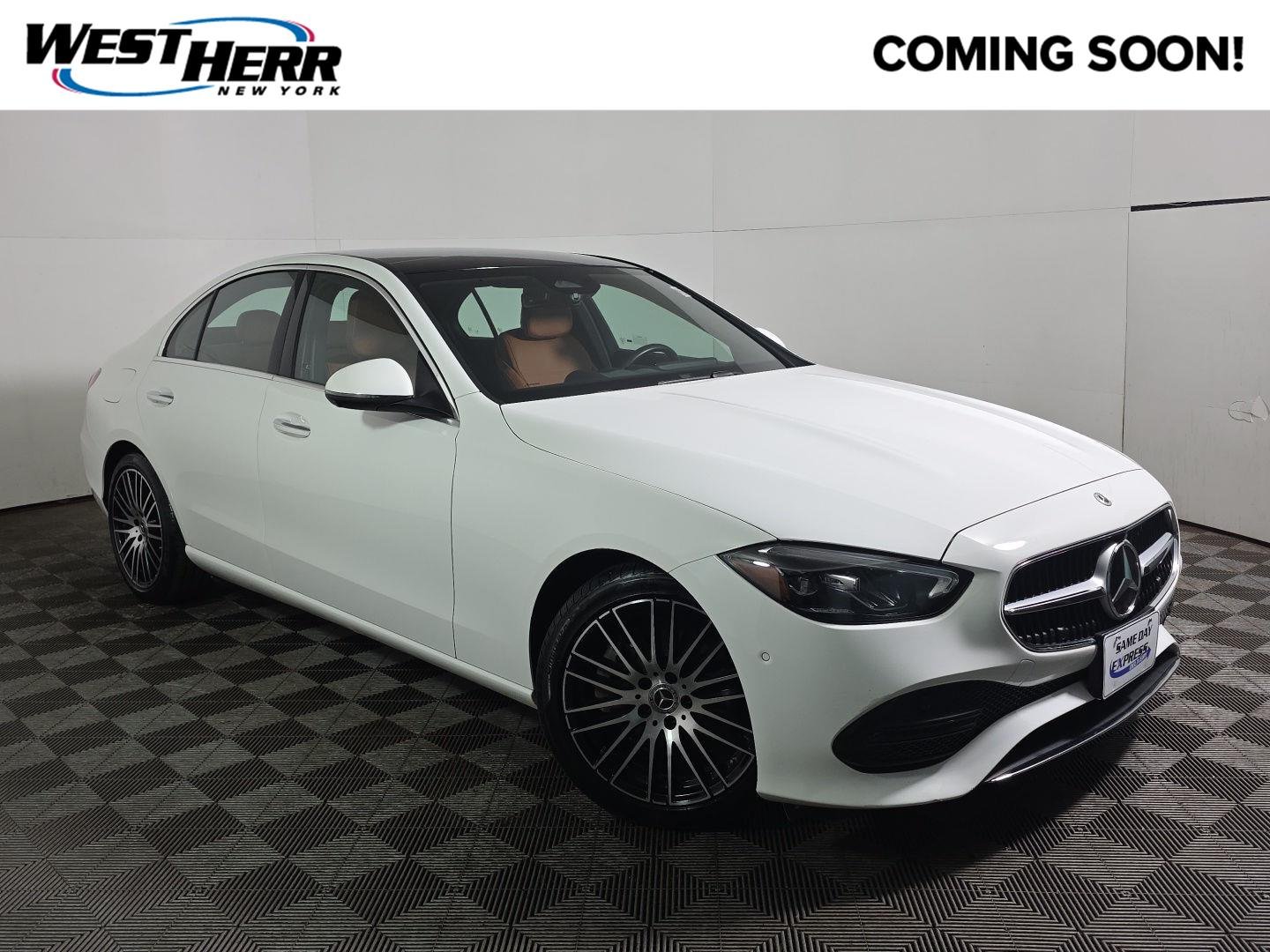Used 2023 Polar White Mercedes-Benz C 300 image 1