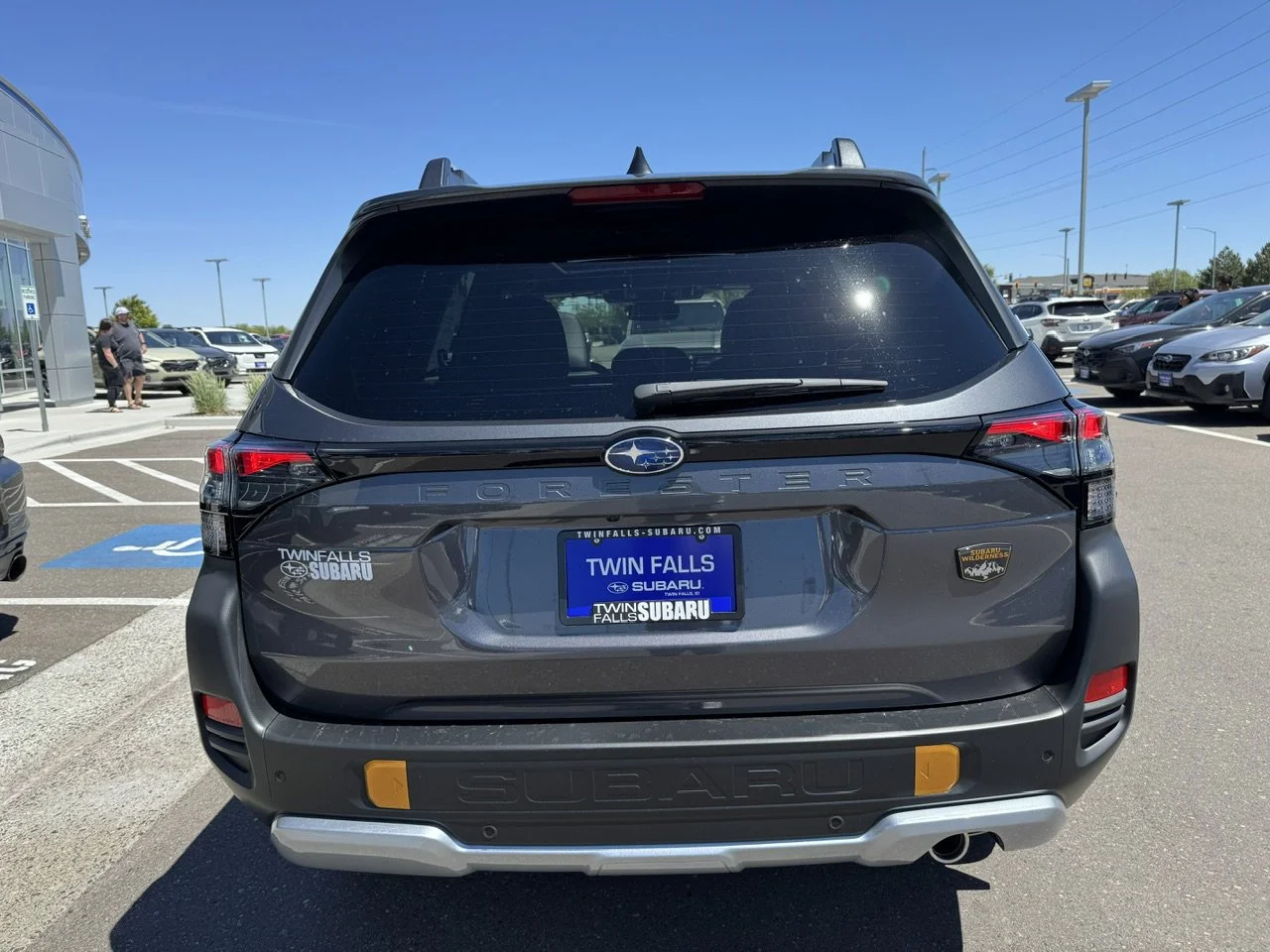 New 2026 Magnetite Gray Metallic Subaru Wilderness image 6