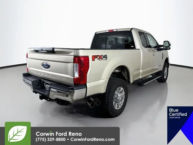 Certified Used 2017 White Gold Metallic Ford Lariat image 10
