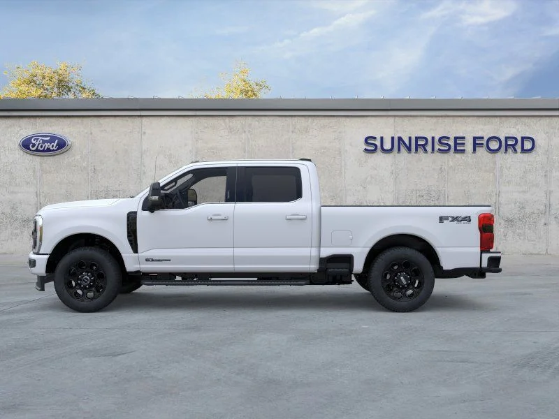 New 2026 Star White Metallic Tri-Coat Ford F-350® Lariat® image 3