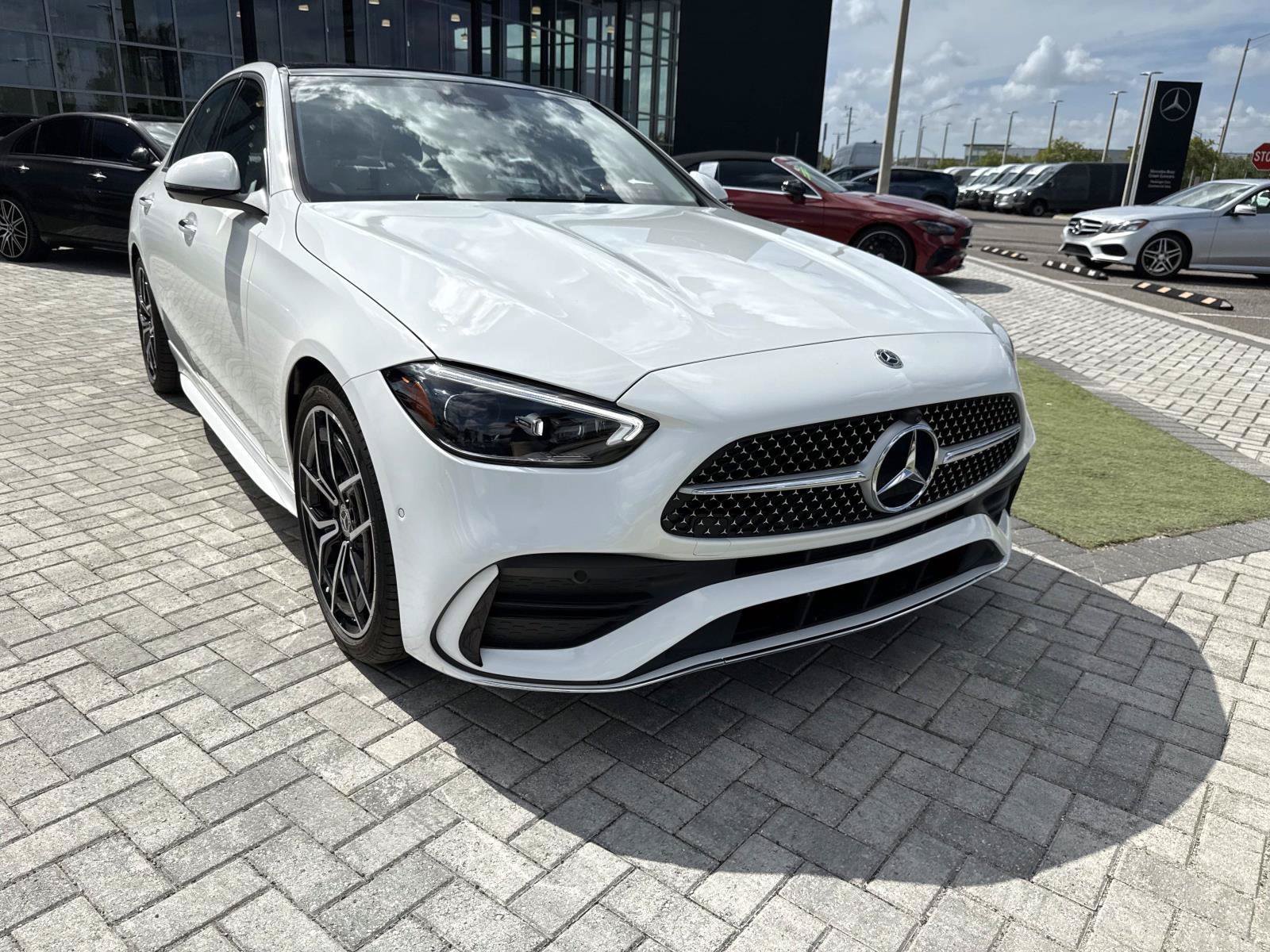 New 2026 Polar White Mercedes-Benz C 300 Sedan image 8