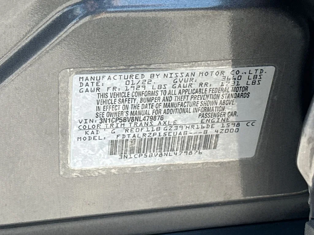 Used 2022 Gray Nissan S image 32