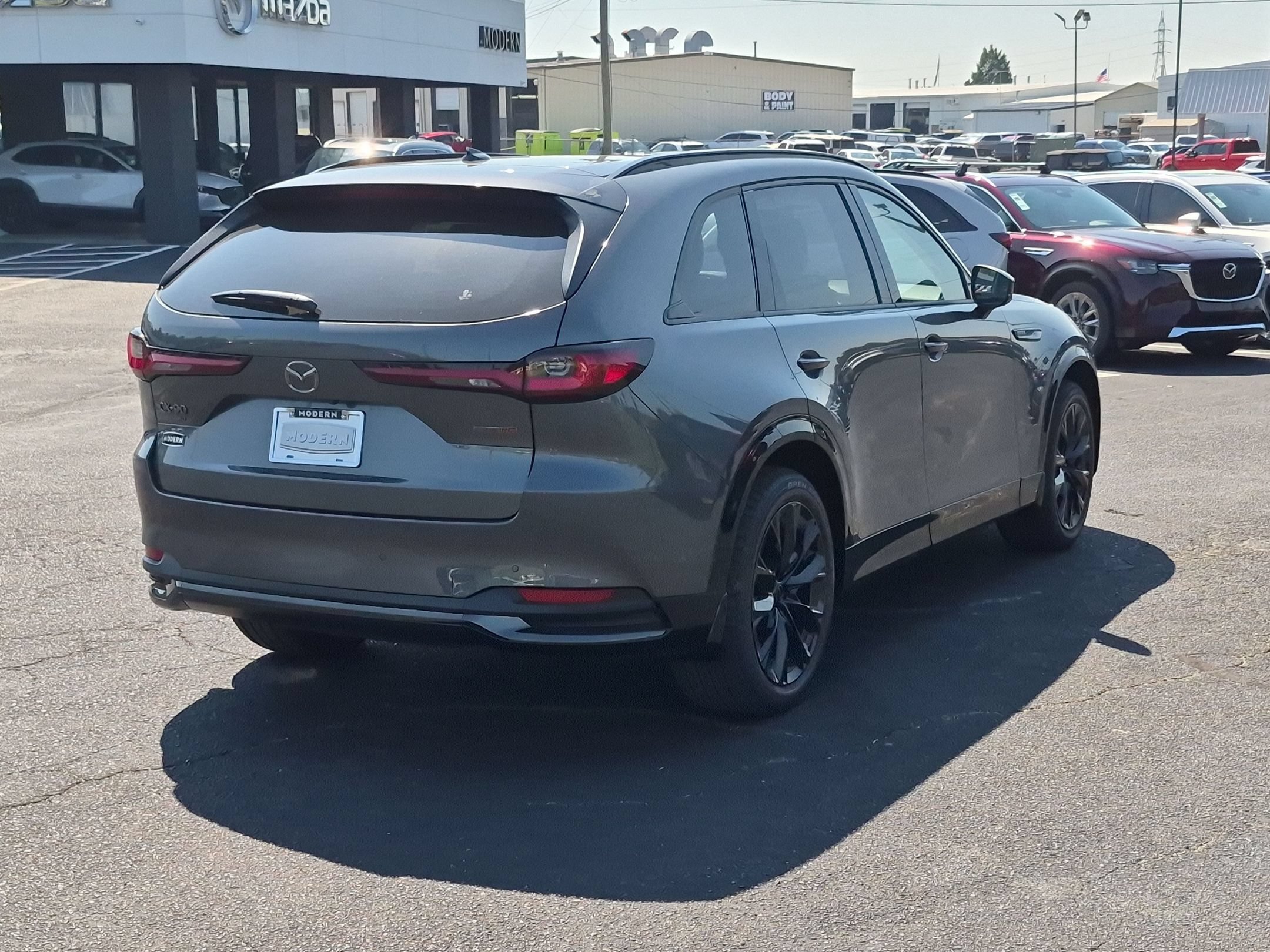 New 2026 Machine Gray Metallic Mazda 3.3 Turbo S Premium Sport AWD image 9