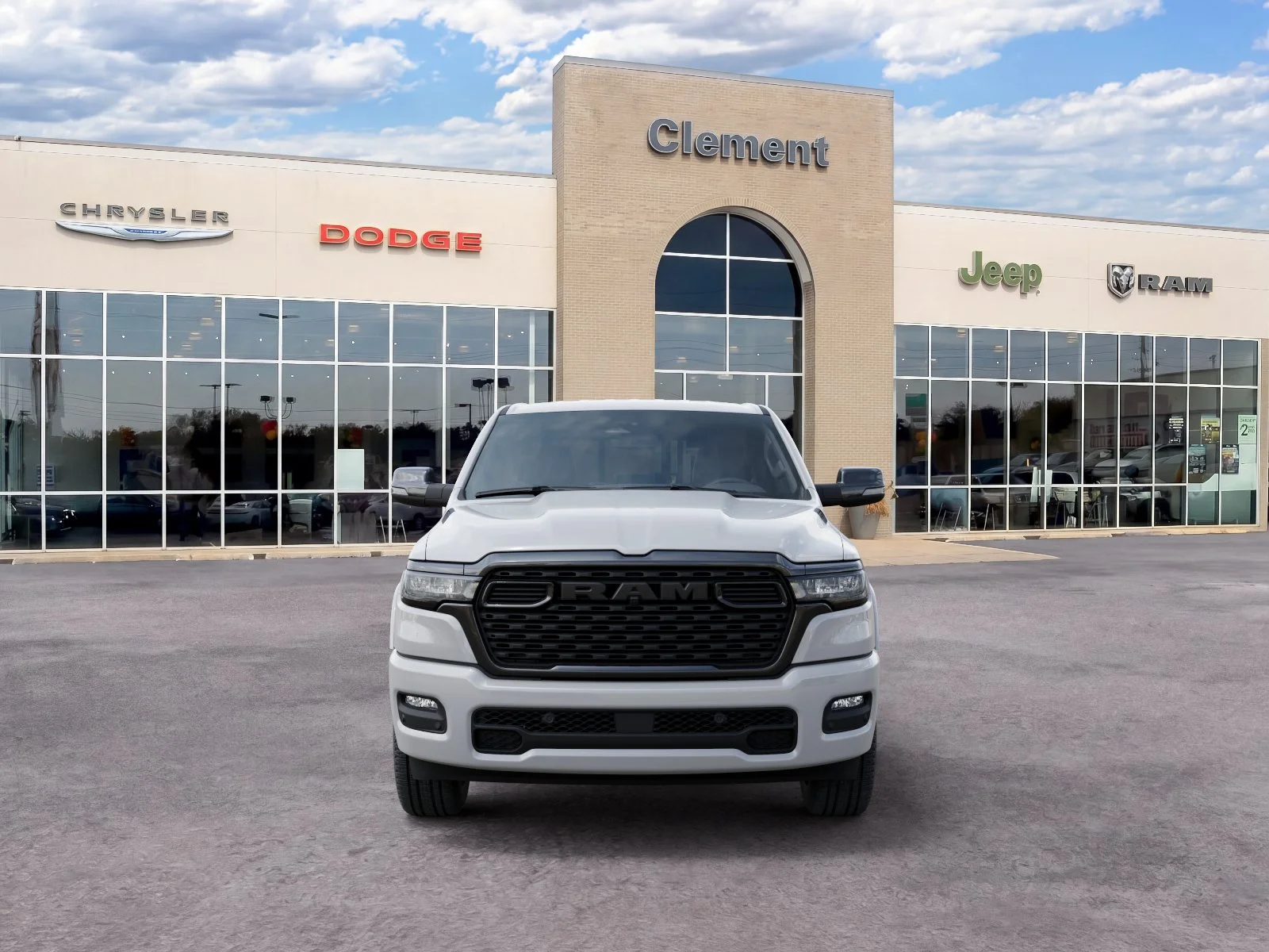 New 2026 Bright White Clear-Coat Exterior Paint RAM Big Horn/Lone Star image 35