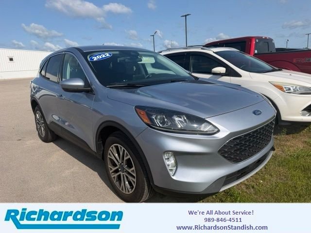 Used 2022 Blue Ford SEL image 1