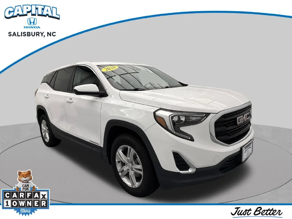 White 2020 GMC Terrain SLE SUV Raleigh NC
