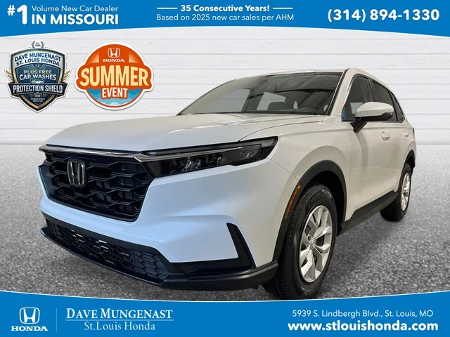 New 2026 Platinum White Pearl Honda LX image 1