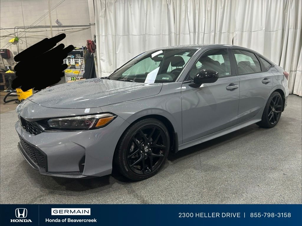 Certified Used 2025 Urban Gray Pearl Honda 4D SPORT image 4