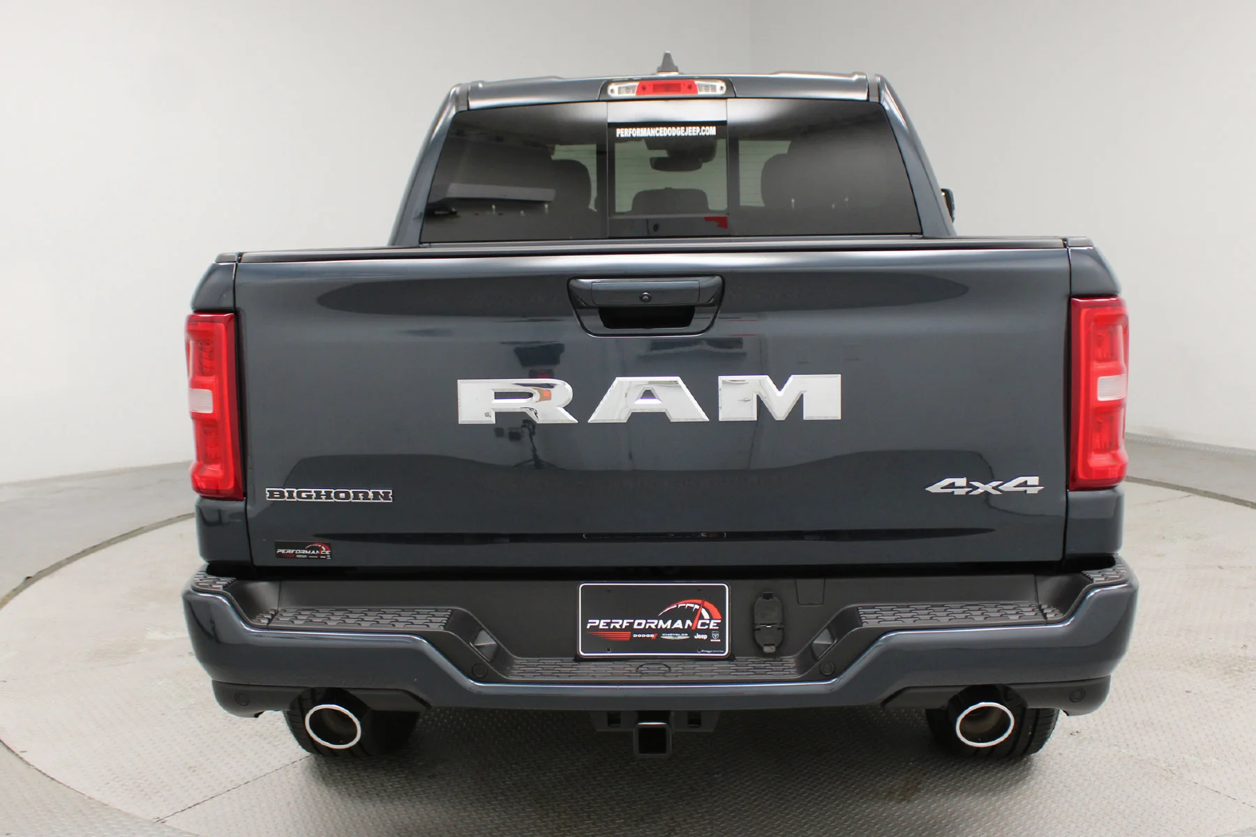New 2026 Forged Blue Metallic Exterior Paint RAM Big Horn 4x4 Crew Cab 5