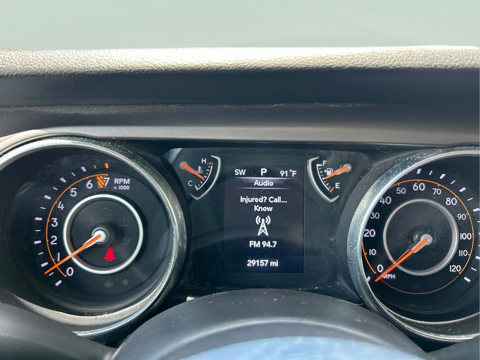 Used 2020 Bright White Clearcoat Jeep Sport image 27