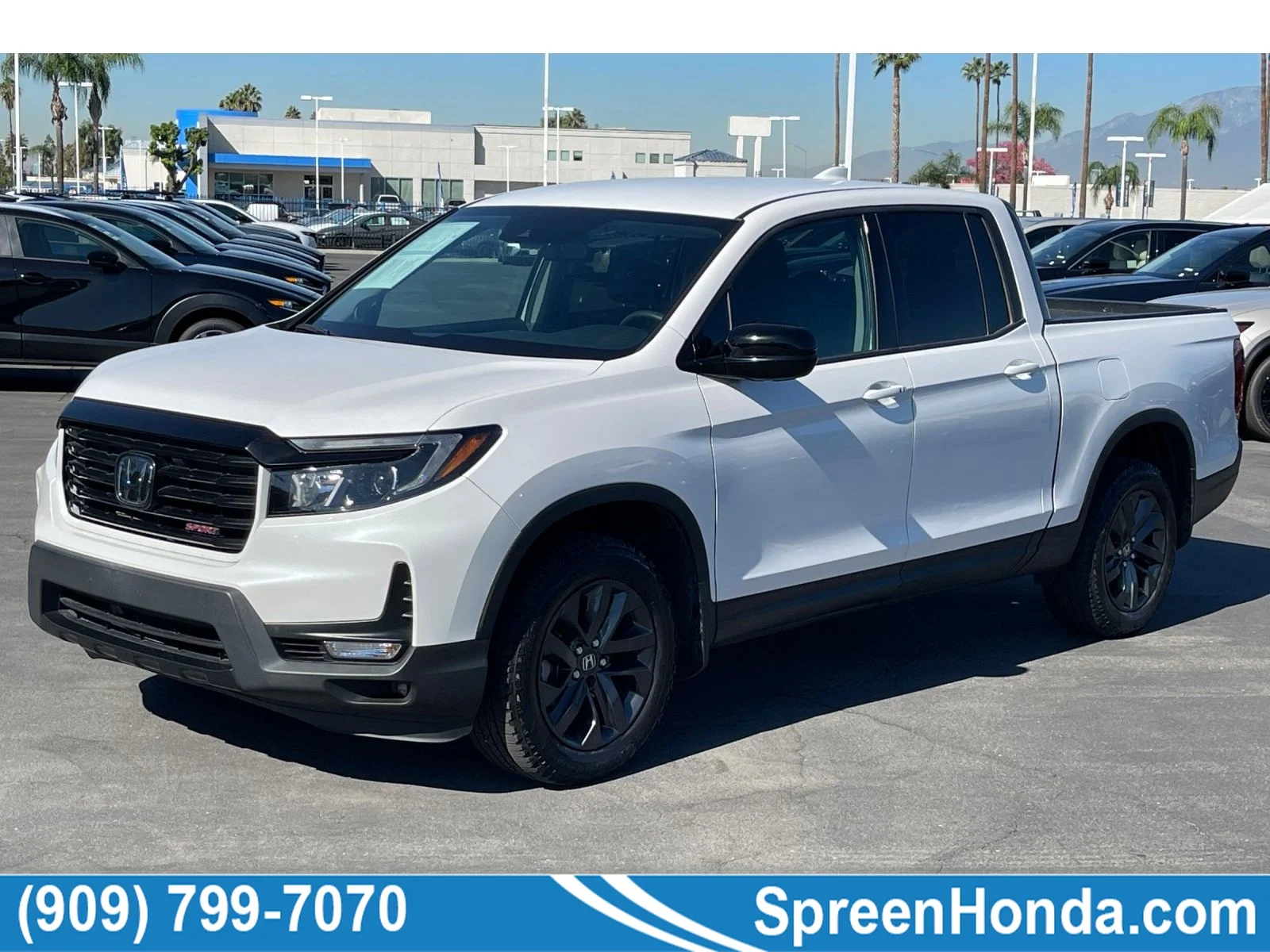Used 2023 Platinum White Pearl Honda Sport image 1