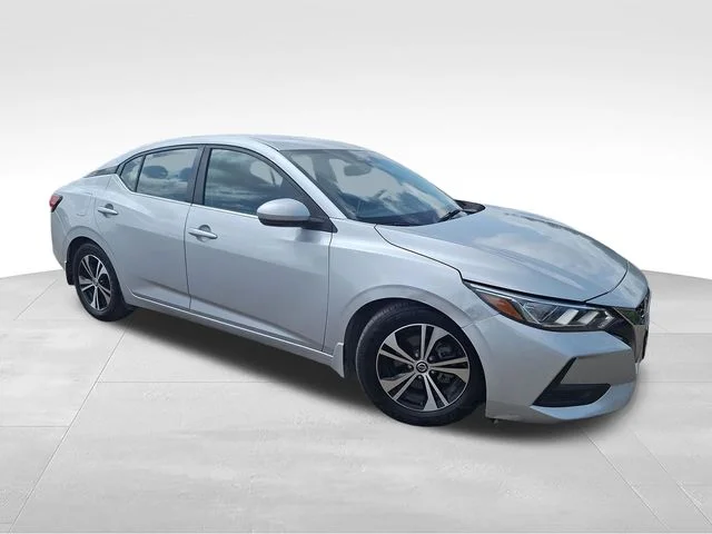 Used 2020 Silver Nissan SV image 1