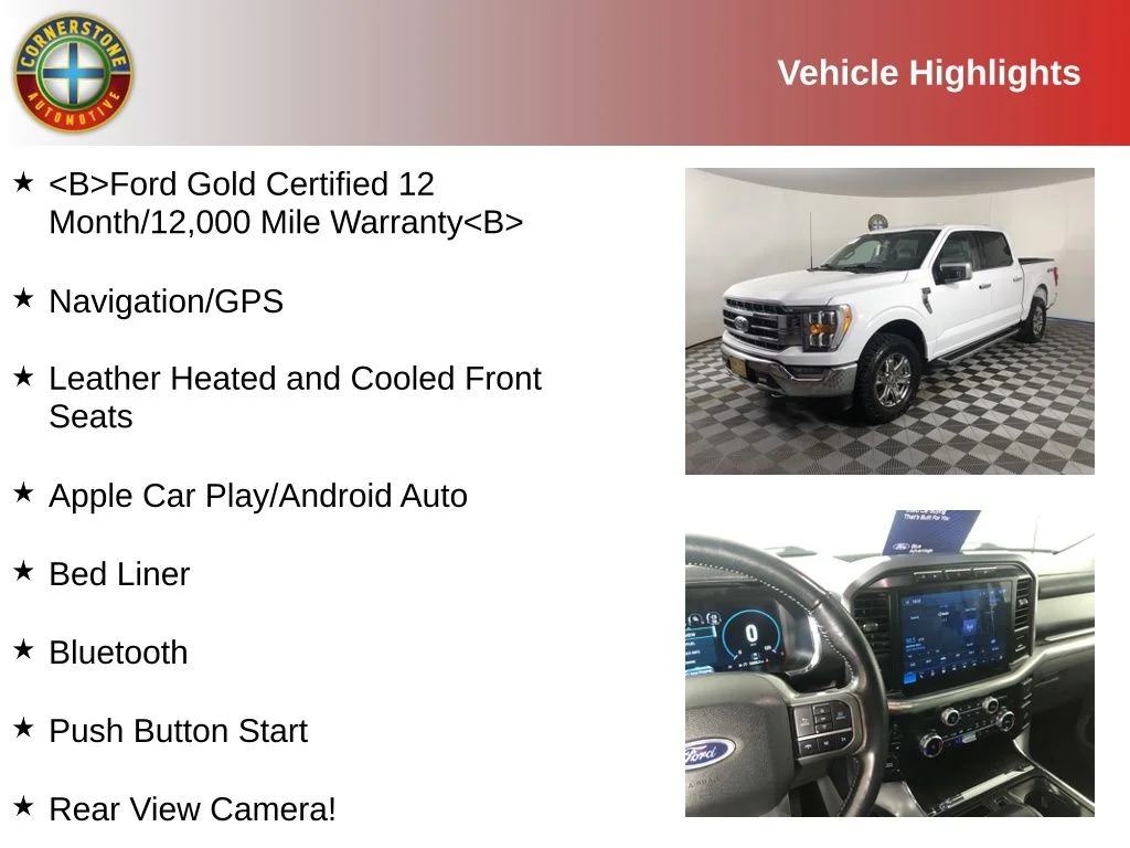 Used 2023 Ford F-150 Lariat with VIN 1FTEW1EP9PKE95782 for sale in Elk River, Minnesota