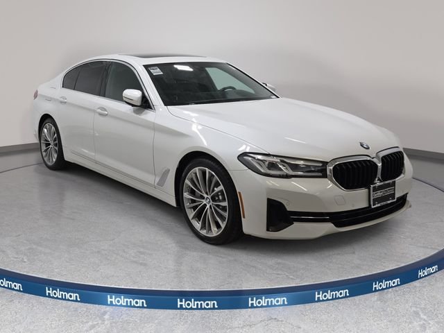 Certified Used 2023 Mineral White Metallic BMW 530i xDrive image 3