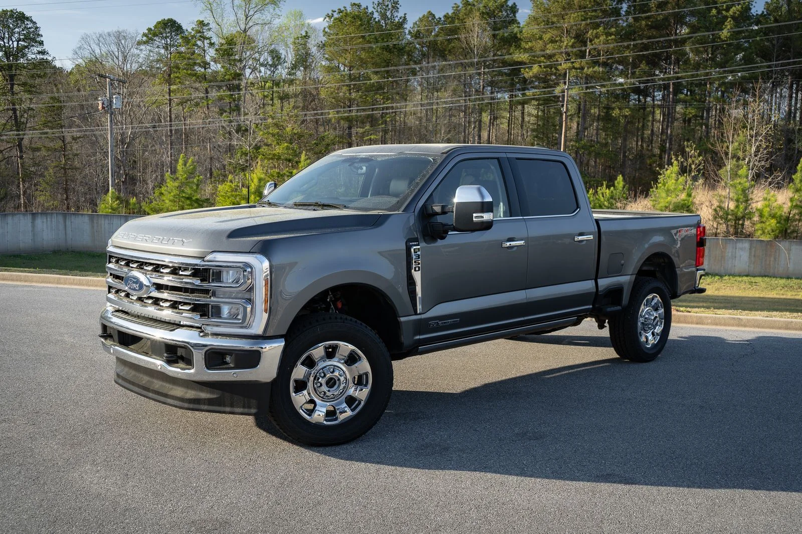 New 2026 Carbonized Gray Metallic Ford F-350® Lariat® image 4